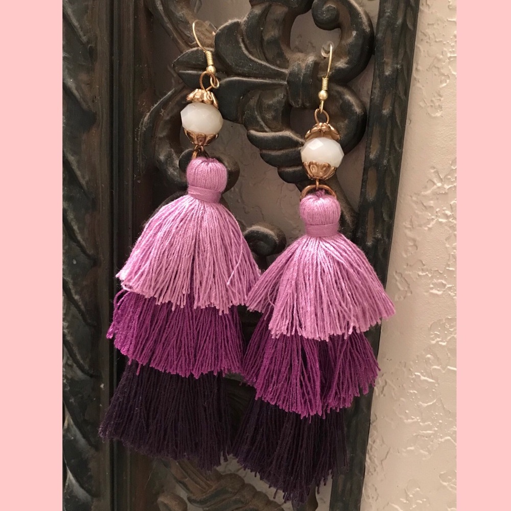 HANDMADE TASSLE EARRINGS